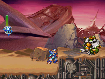 Pantallazo del juego online Mega Man X6 (PSX)