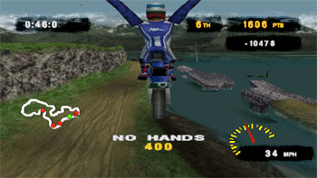 Pantallazo del juego online Freestyle Motocross McGrath vs Pastrana (PSX)