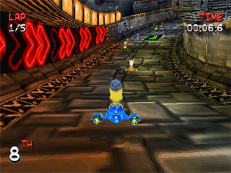 Pantallazo del juego online Miracle Space Race (PSX)