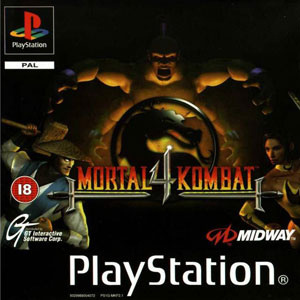 Carátula del juego Mortal Kombat 4 (PSone)