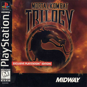 Carátula del juego Mortal Kombat Trilogy (PSX)