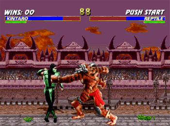 Pantallazo del juego online Mortal Kombat Trilogy (PSX)