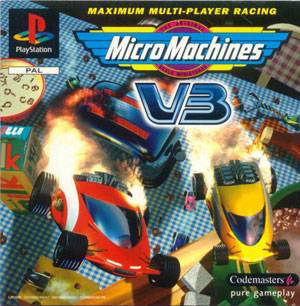 Carátula del juego Micro Machines V3 (PSX)