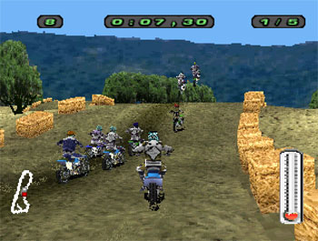 Pantallazo del juego online Motocross Mania 2 (PSX)