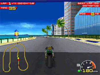 Imagen de la descarga de Moto Racer