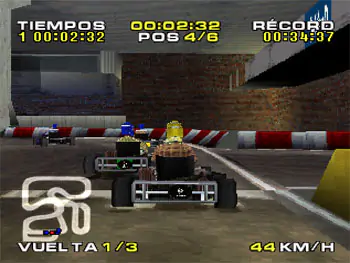 Imagen de la descarga de Michael Schumacher Racing World Kart 2002