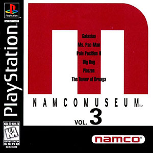 Carátula del juego Namco Museum Vol. 3 (PSX)