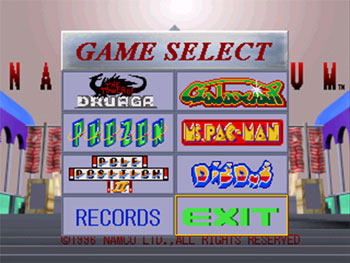 Pantallazo del juego online Namco Museum Vol. 3 (PSX)