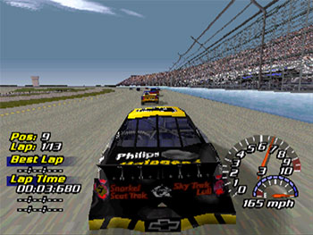 Pantallazo del juego online NASCAR 2001 (PSX)
