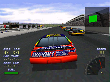 Pantallazo del juego online NASCAR 98 (PSX)