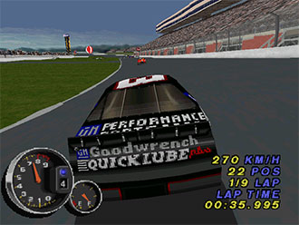 Pantallazo del juego online NASCAR 99 (PSX)
