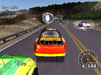 Pantallazo del juego online NASCAR Rumble (PSX)