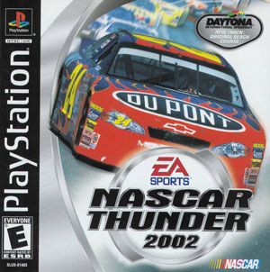 Carátula del juego NASCAR Thunder 2002 (PSX)