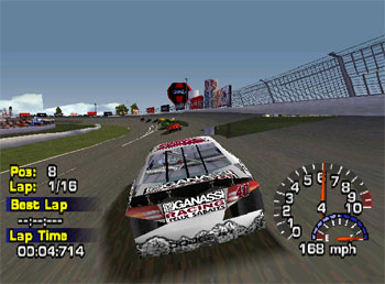 Pantallazo del juego online NASCAR Thunder 2003 (PSX)