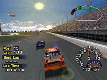 Pantallazo del juego online NASCAR Thunder 2004 (PSX)