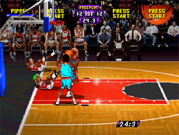 Pantallazo del juego online NBA HangTime (PSX)
