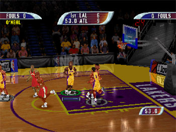 Pantallazo del juego online NBA Hoopz (PSX)