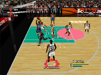 Pantallazo del juego online NBA In the Zone 2000 (PSX)