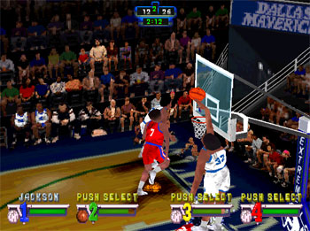 Pantallazo del juego online NBA Jam Extreme (PSX)