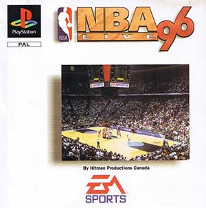 Carátula del juego NBA Live 96 (PSX)