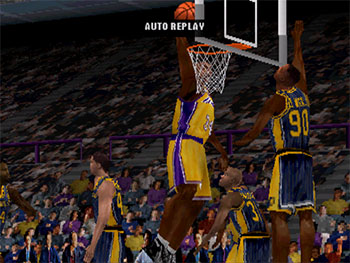 Pantallazo del juego online NBA Live 2001 (PSX)