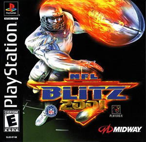 Carátula del juego NFL Blitz 2001 (PSX)