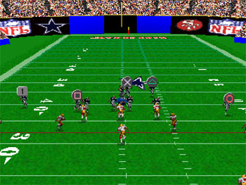 Pantallazo del juego online NFL Full Contact (PSX)