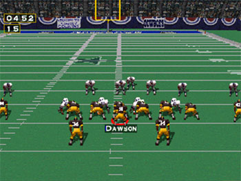 Pantallazo del juego online NFL GameDay '97 (PSX)