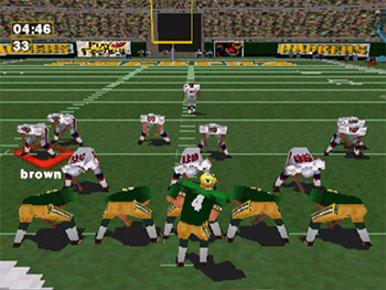 Pantallazo del juego online NFL GameDay 98 (PSX)