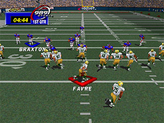 Pantallazo del juego online NFL GameDay 99 (PSX)
