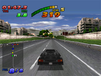 Pantallazo del juego online Road and Track Presents The Need for Speed (PSX)