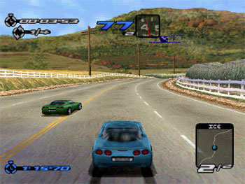 Pantallazo del juego online Need for Speed III Hot Pursuit (PSX)