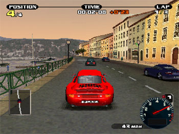 Pantallazo del juego online Need for Speed Porsche 2000 (PSX)