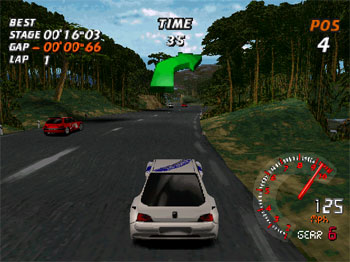 Pantallazo del juego online Need for Speed V-Rally (PSX)