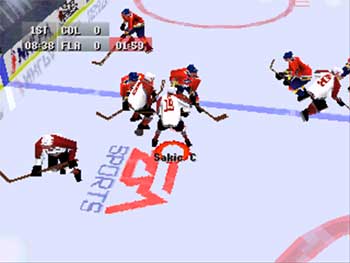 Pantallazo del juego online NHL 97 (PSX)