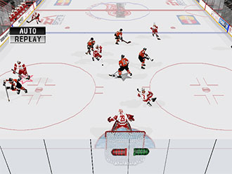 Pantallazo del juego online NHL 98 (PSX)