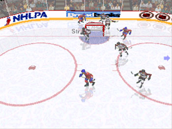 Pantallazo del juego online NHL FaceOff '97 (PSX)