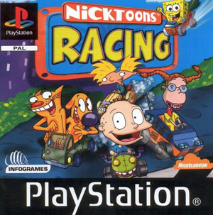 Carátula del juego NickToons Racing (PSX)