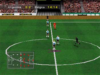 Pantallazo del juego online Olympic Soccer (PSX)