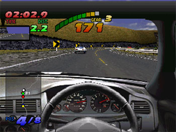 Pantallazo del juego online Over Drivin' Skyline Memorial (PSX)