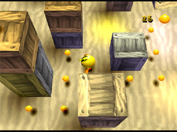Pantallazo del juego online Pac-Man World 20th Anniversary (Psx)