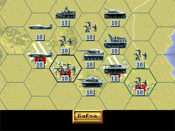 Pantallazo del juego online Panzer General (PSX)