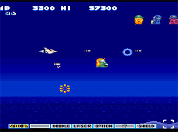 Pantallazo del juego online Parodius (PSX)