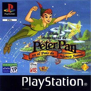 Carátula del juego Disney Aventuras de Peter Pan en el Pais de Nunca Jamas (PSX)