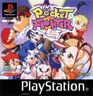 Carátula del juego Pocket Fighter (PSX)