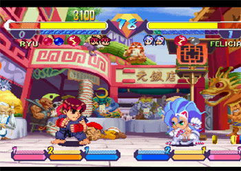 Pantallazo del juego online Pocket Fighter (PSX)