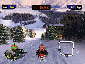 Pantallazo del juego online Polaris SnoCross (PSX)