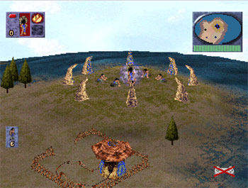 Pantallazo del juego online Populous The Beginning (PSX)