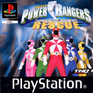 Carátula del juego Saban's Power Rangers Lightspeed Rescue (PSX)