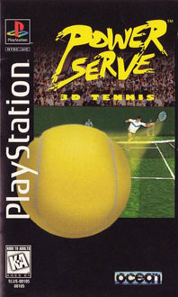 Carátula del juego Power Serve 3D Tennis (PSX)